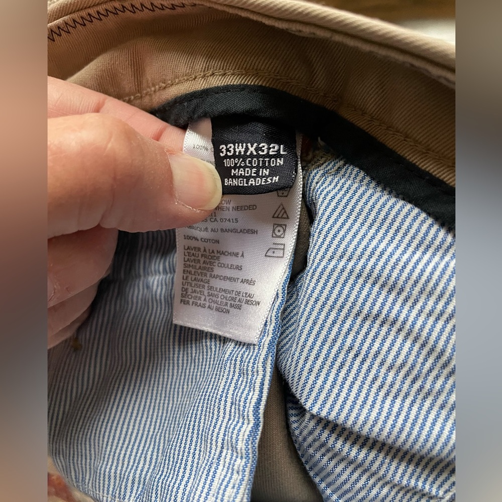 Nautica Khakis Sz. 33/32 Great Condition! - Picture 2 of 5